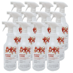 Bussit Clean Food Surface Sanitizer & Cleaner,  Spray & Wipe, Quart
