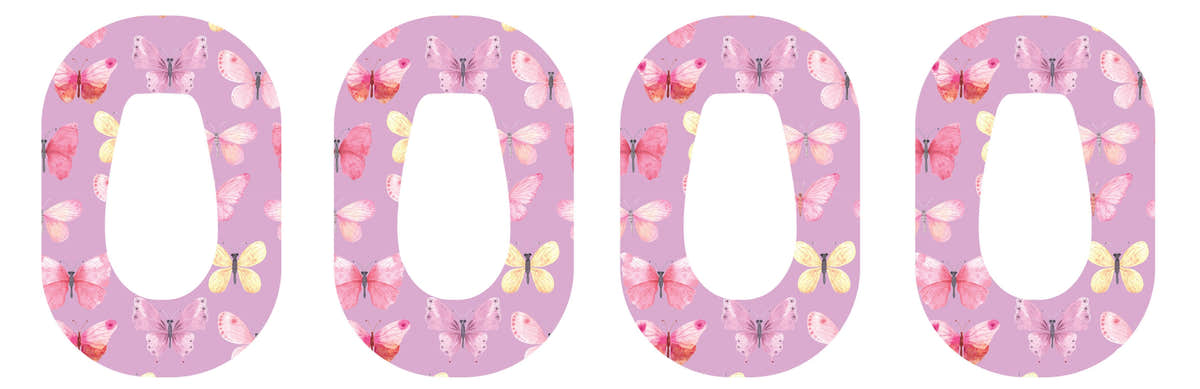 Butterflies Dexcom G6 Patch Tape - Pump Peelz