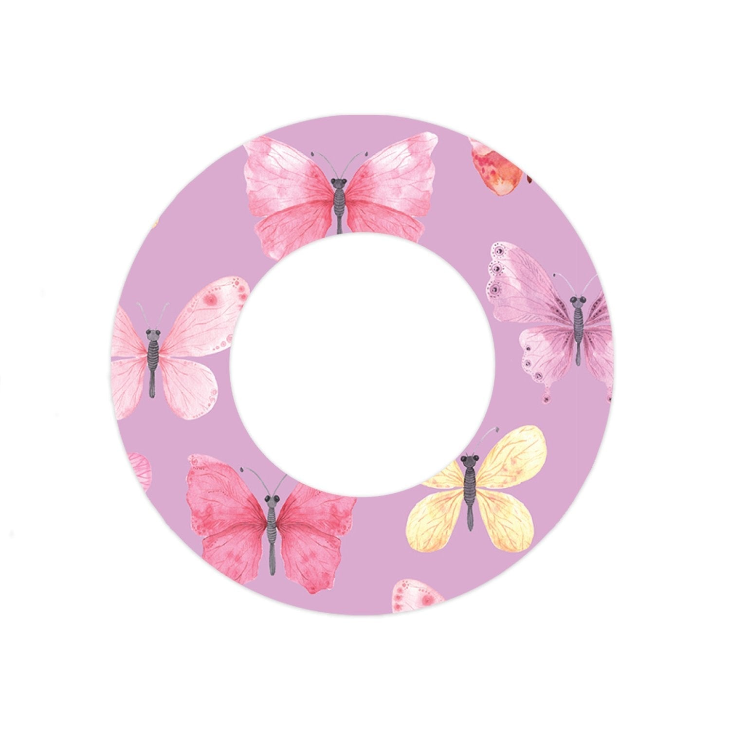 Butterflies Patch  Tape Designed for the FreeStyle Libre 2