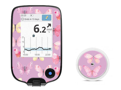 Butterflies for Freestyle Libre 2