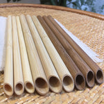 100-Pack Eco-Friendly Reusable Bamboo Straws