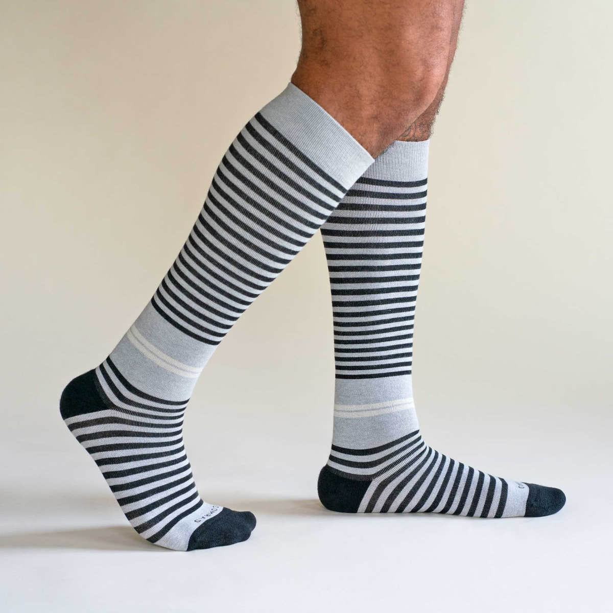 CloudCotton Compression Socks - Stripes
