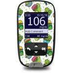 Cactus Cat Sticker for the Accu-Chek Guide Glucometer