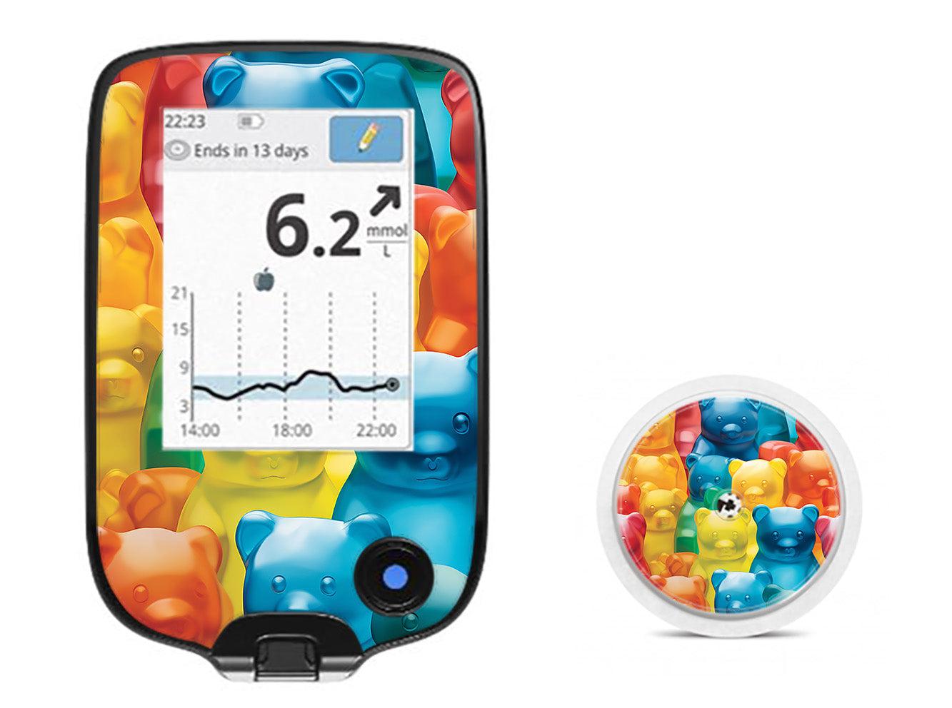 Candy Bears Freestyle Libre 2