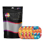Candy Bears Dexcom G7 and Stelo Patch Tape - Pump Peelz