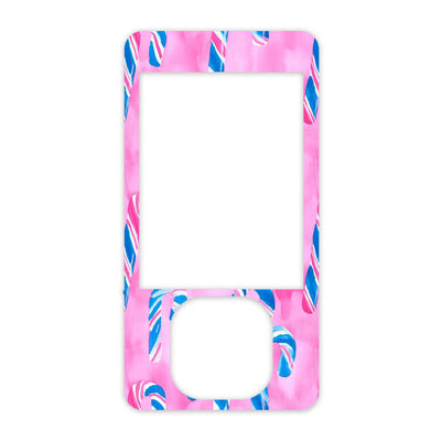 Candy Canes Sticker for DEXCOM G7 and G6 Touchscreen Receiver