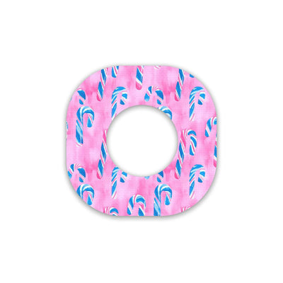 Candy Canes Dexcom G7 and Stelo Patch Tape - Pump Peelz