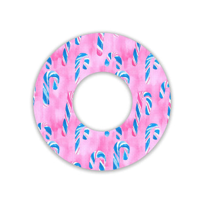 Candy Canes Freestyle Libre 2 Patch Tape - Pump Peelz