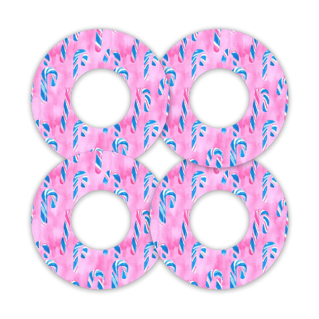 Candy Canes Freestyle Libre 2 Patch Tape - Pump Peelz