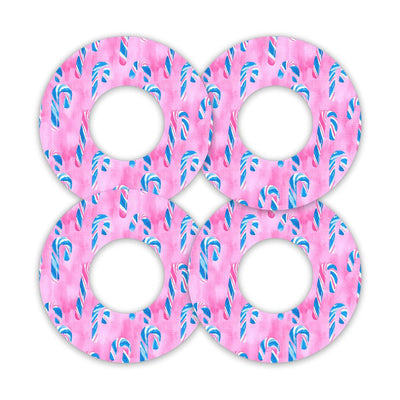 Candy Canes Freestyle Libre 2 Patch Tape - Pump Peelz