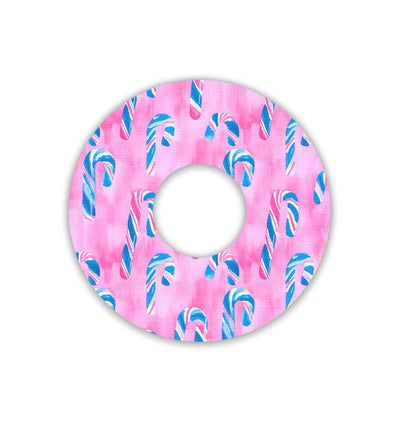 Candy Canes FreeStyle Libre 3 Plus & Lingo  Patch Tape - Pump Peelz