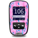 Candy Canes Sticker for the Accu-Chek Guide Glucometer