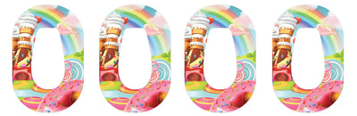 Candy Castle Dexcom G6 Patch Tape - Pump Peelz