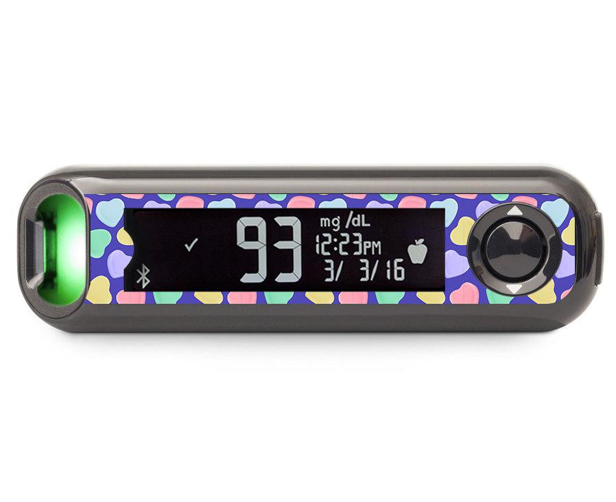 Candy Hearts Bayer Contour© Next One Glucometer