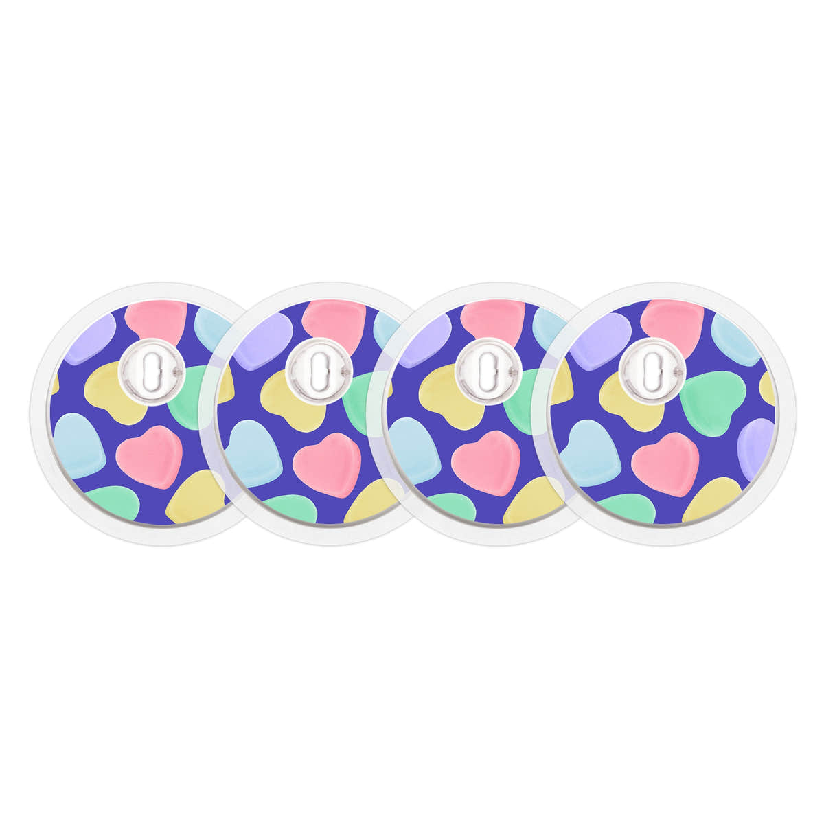 Candy Hearts Sticker Designed for the FreeStyle Libre 3 Plus & Lingo  Sensor