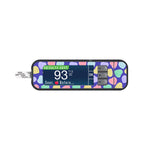 Candy Hearts Sticker for Bayer Contour Next Glucometer