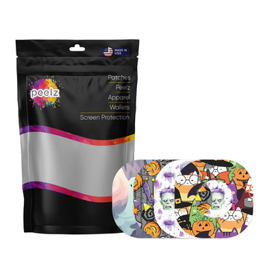 Cartoon Halloween Variety Dexcom G7 and Stelo Patch Tape - Pump Peelz
