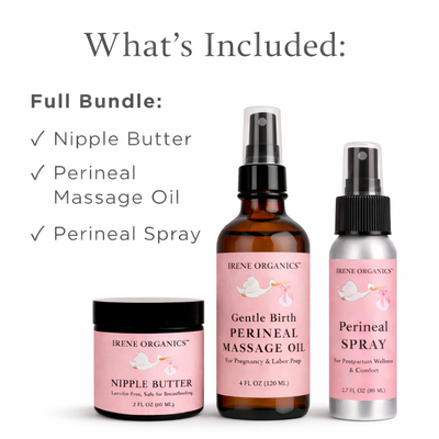 Irene Organics Postpartum Recovery Routine Essentials