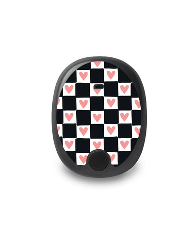 Checkered Hearts Eversense Smart Transmitter