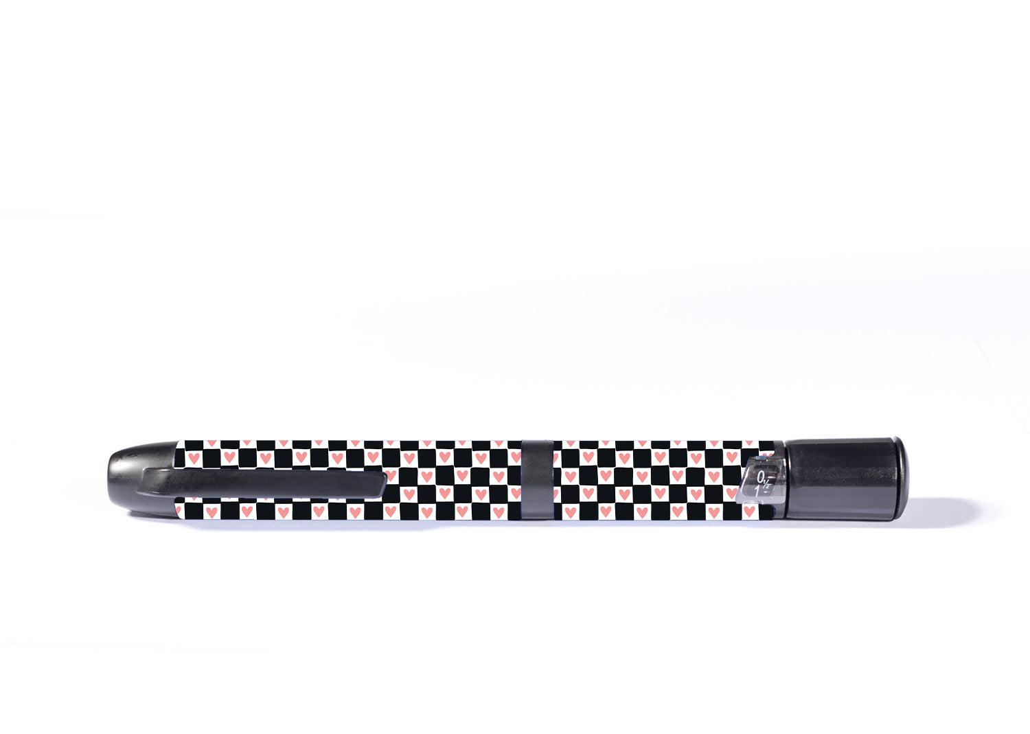 Checkered Hearts InPen - Smart Insulin Pen