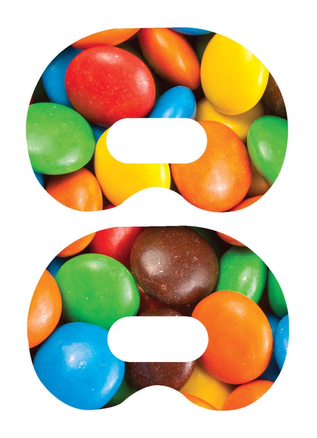 Chocolate Candies Medtronic Guardian Connect Patch Tape - Pump Peelz