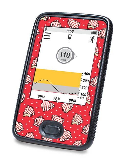 Christmas Cakes DEXCOM G6 Touchscreen Receiver