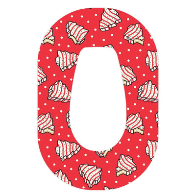 Christmas Cakes Dexcom G6 Patch Tape - Pump Peelz