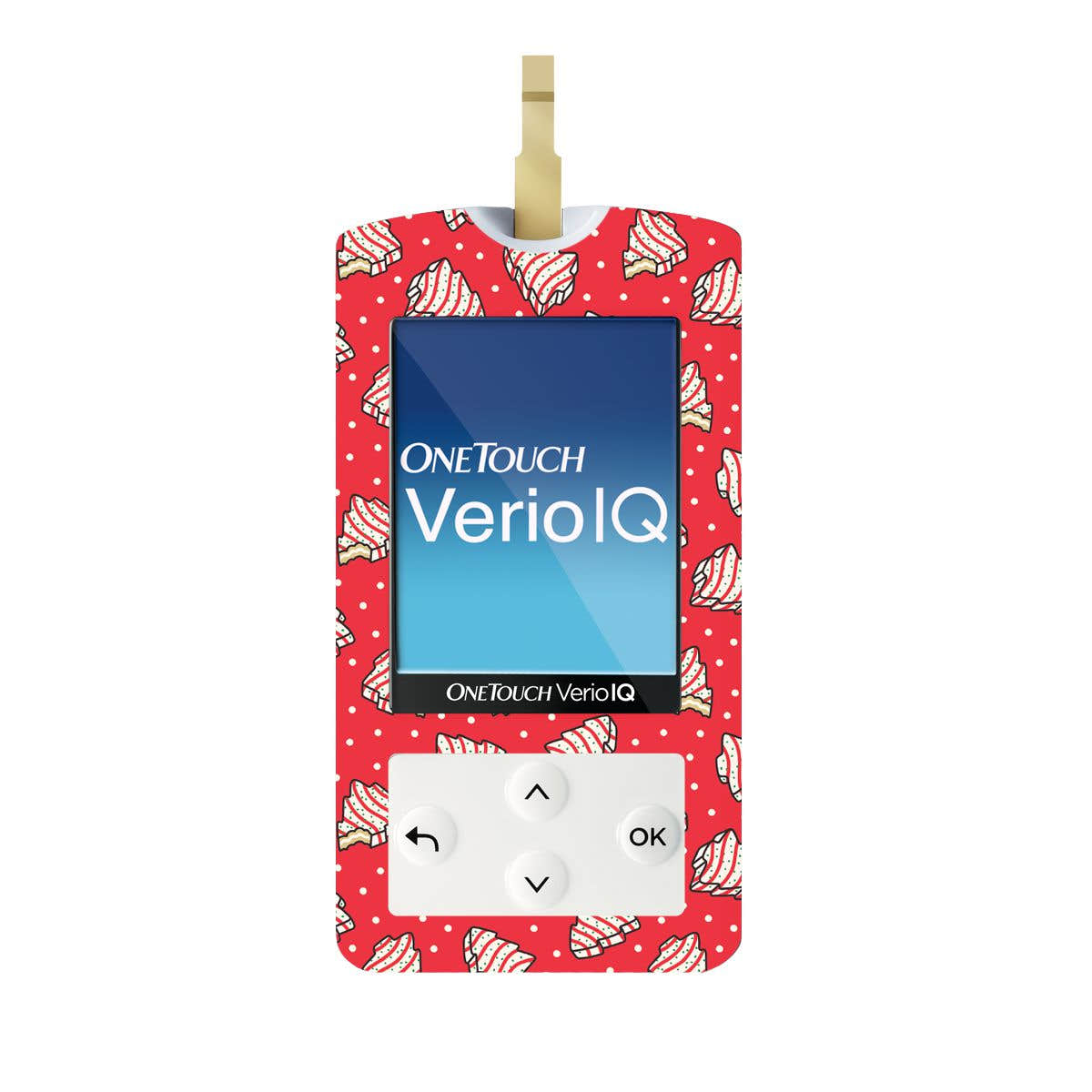 Christmas Cakes for OneTouch Verio IQ Glucometer