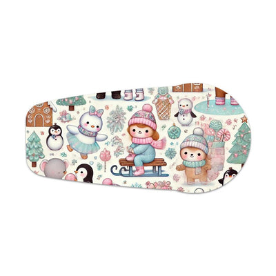 Christmas Scene Sticker for Dexcom G6 Transmitter