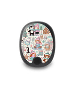 Christmas Scene Sticker for Eversense Smart Transmitter