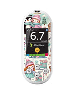 Christmas Scene Sticker for OneTouch Verio Reflect Glucometer