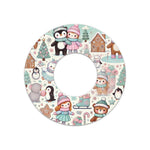 Christmas Scene Freestyle Libre 2 Patch Tape - Pump Peelz