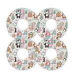 Christmas Scene FreeStyle Libre 3 Plus & Lingo  Patch Tape - Pump Peelz