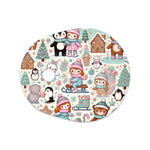 Christmas Scene Sticker Designed for the DEXCOM G7 and Stelo Transmitter