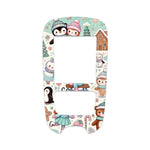 Christmas Scene Sticker for the Accu-Chek Guide Glucometer