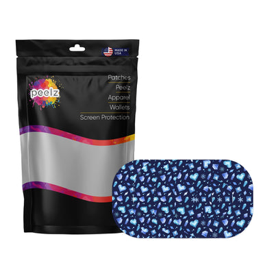 Cold Heart Dexcom G7 and Stelo Patch Tape - Pump Peelz