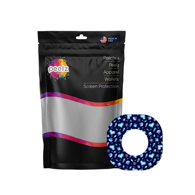 Cold Heart Dexcom G7 and Stelo Patch Tape - Pump Peelz
