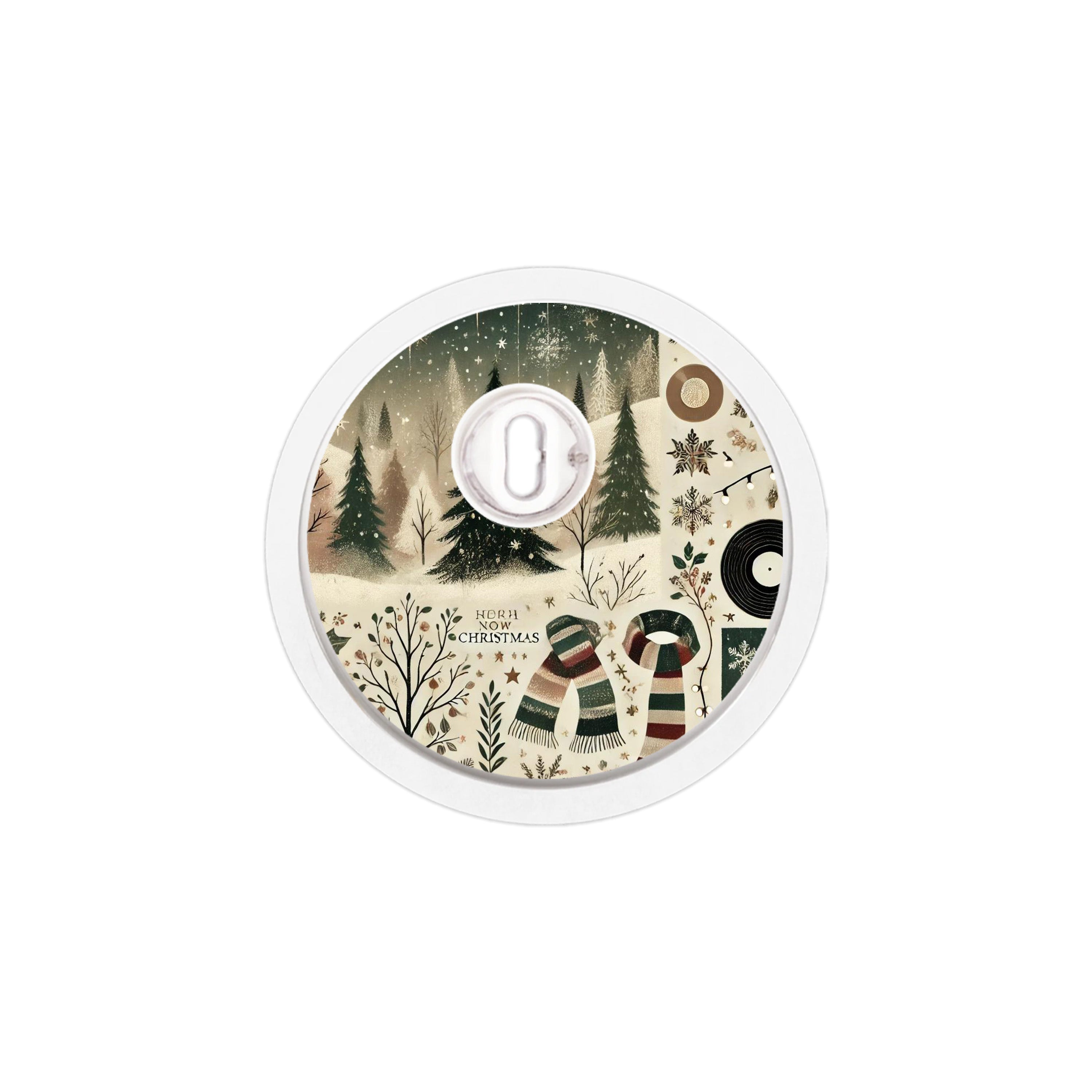 Cottagecore Christmas Sticker for the FreeStyle Libre 3 Plus & Lingo  Sensor