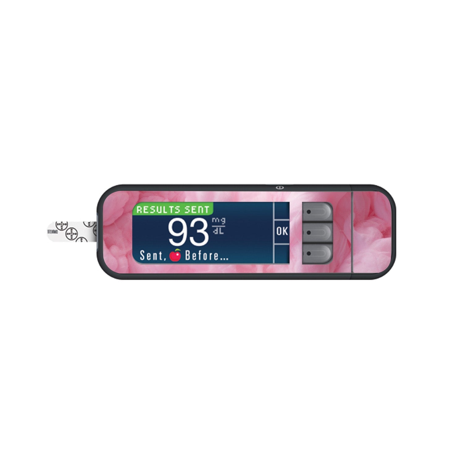 Cotton Candy Sticker for Bayer Contour Next Glucometer