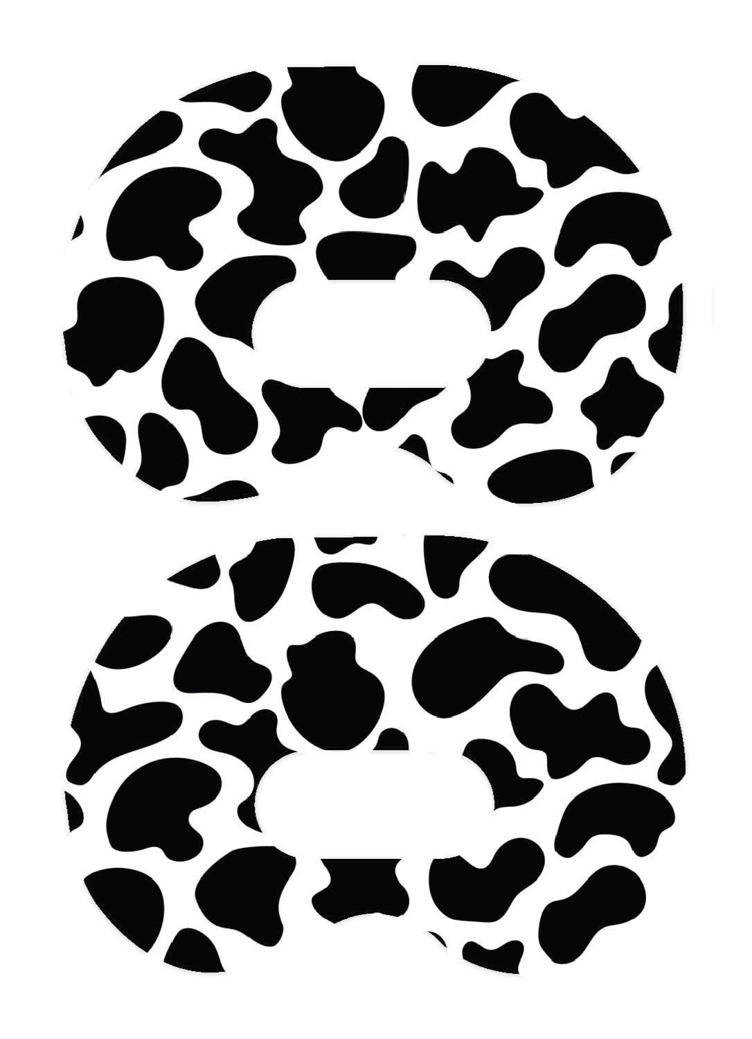 Cow Print Medtronic Guardian Connect Patch Tape - Pump Peelz