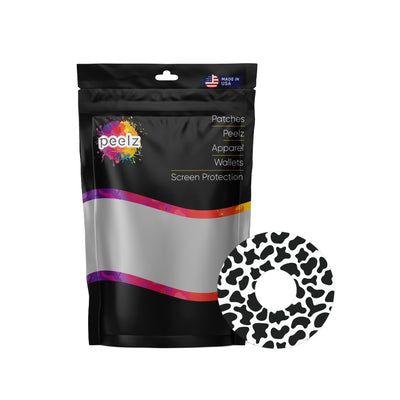 Cow Print Patch Tape Designed for the FreeStyle Libre 3 Plus & Lingo