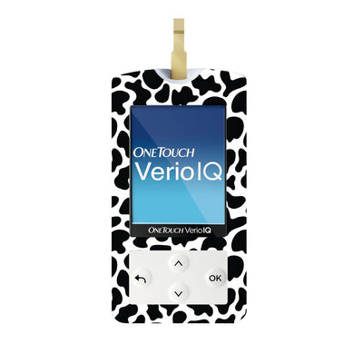 Cow Print for OneTouch Verio IQ Glucometer