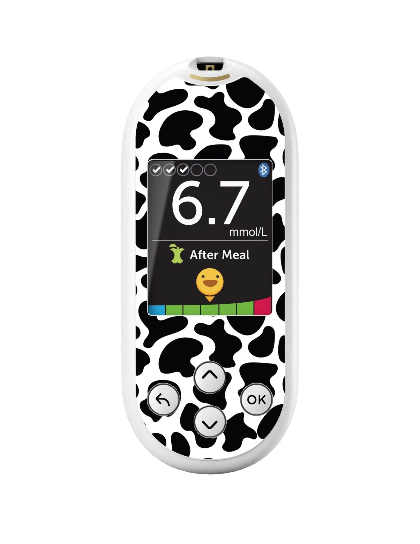 Cow Print for OneTouch Verio Reflect Glucometer