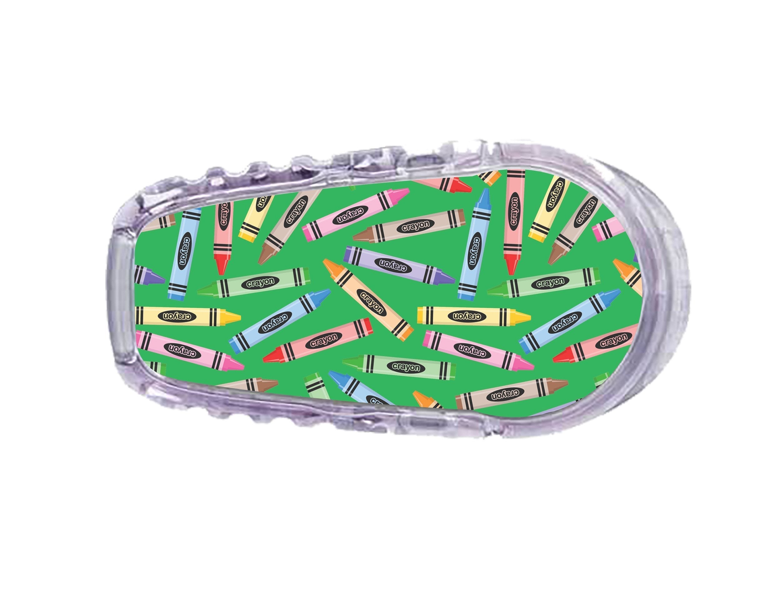 Crayons Sticker Designed for the DEXCOM Transmitter