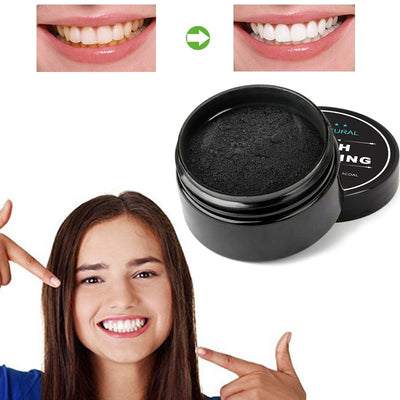 1 PCS Natural Activated Charcoal Teeth Whitener Powder