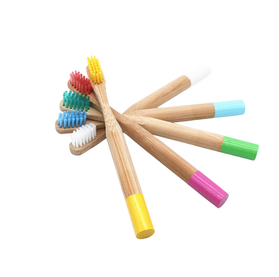 Kids Natural Bamboo Toothbrush