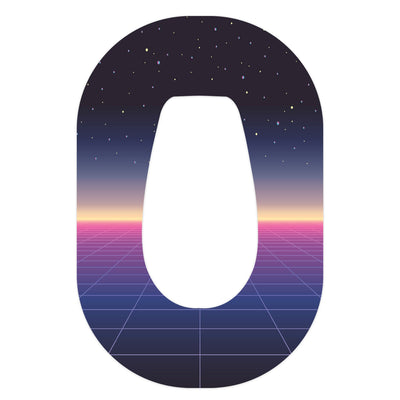 Dark Side Dexcom G6 Patch Tape - Pump Peelz