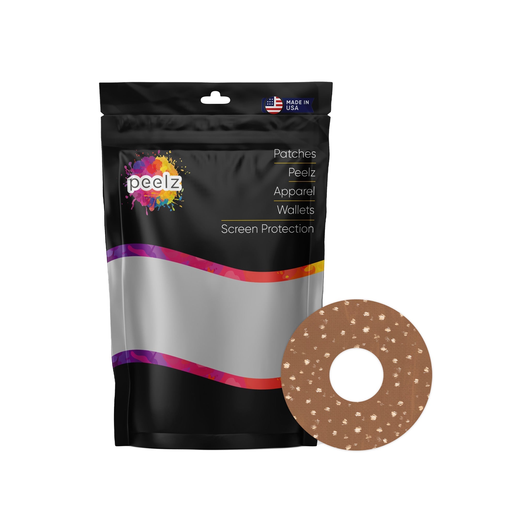 Deer Hide Patch Tape Designed for the FreeStyle Libre 3 Plus & Lingo
