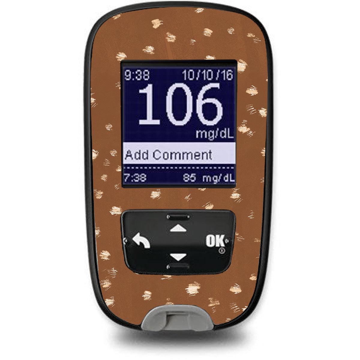 Deer Hide Sticker for the Accu-Chek Guide Glucometer