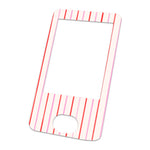 Peppermint Stripes Dexcom G6 Touchscreen Receiver Sticker - Pump Peelz